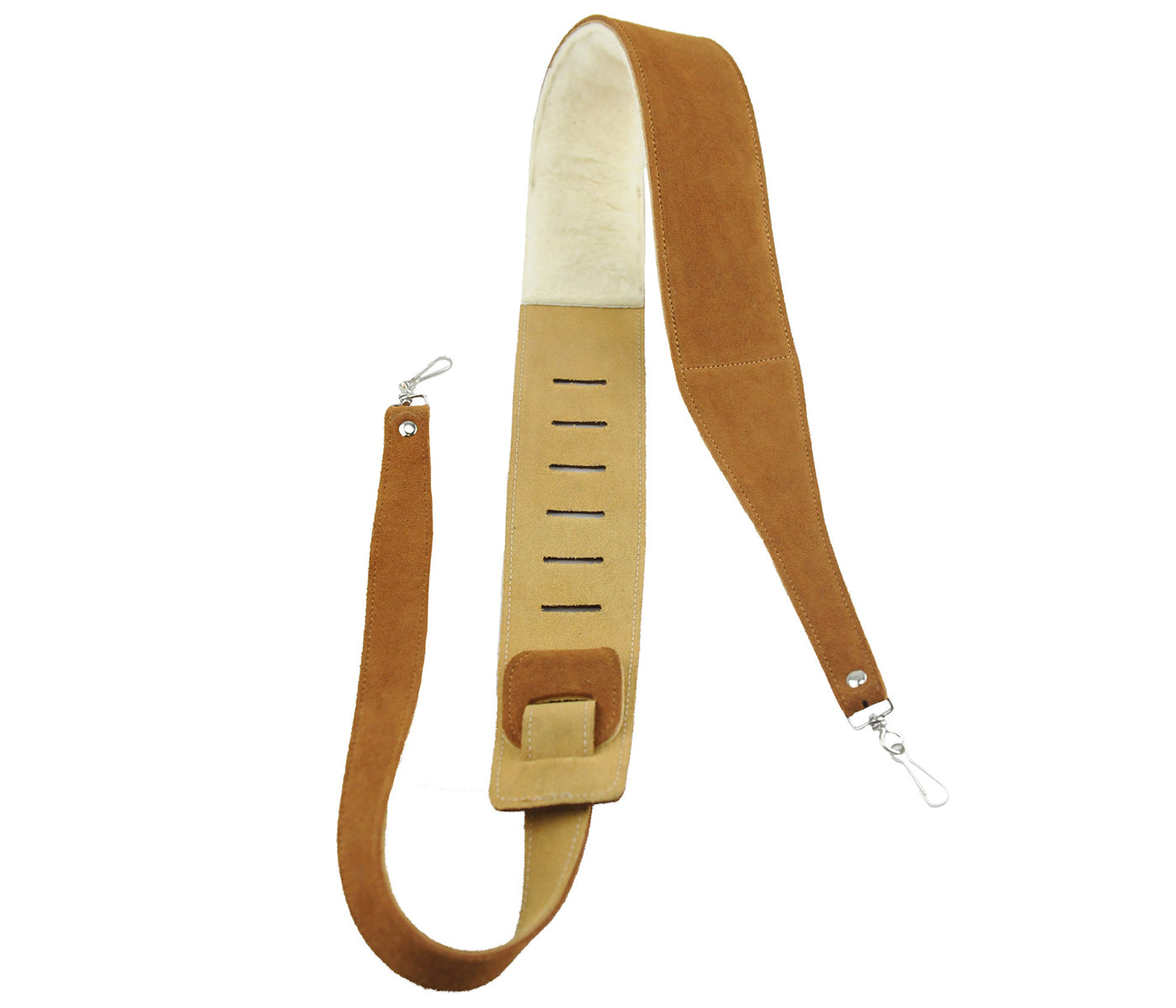 Tan Suede Banjo Strap