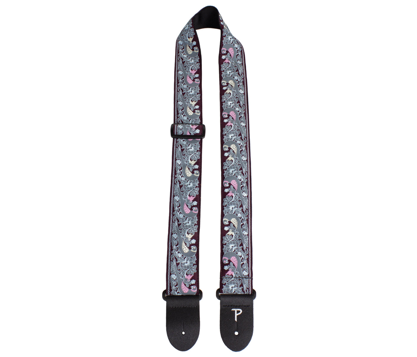 Dove Jacquard Guitar Strap with Triglide