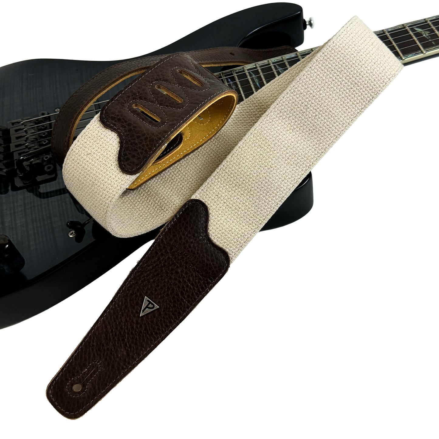 DOUBLED COTTON WEBBING Guitar Strap