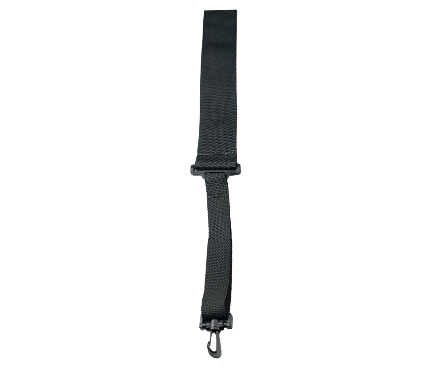 Wide Black Poly Pro Banjo Strap