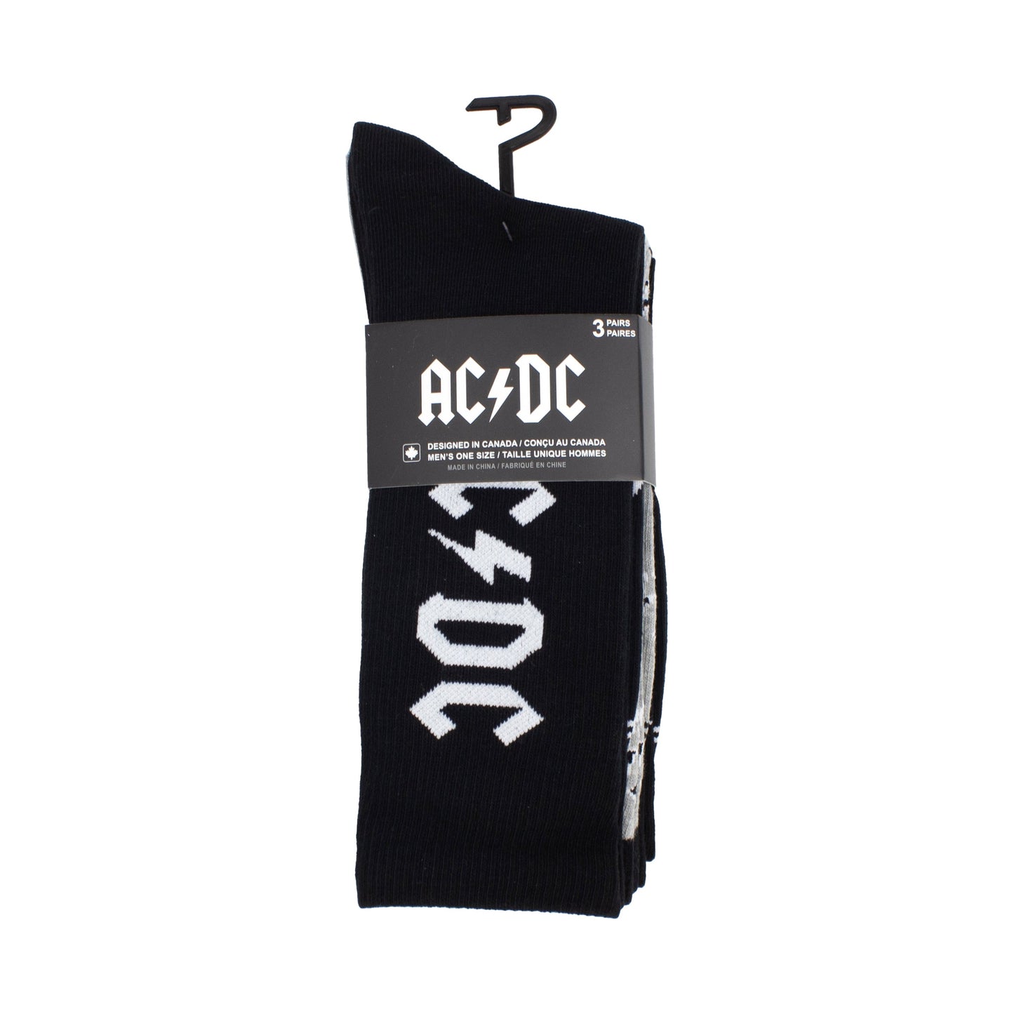 AC/DC ASSORTED CREW, 3PAIR