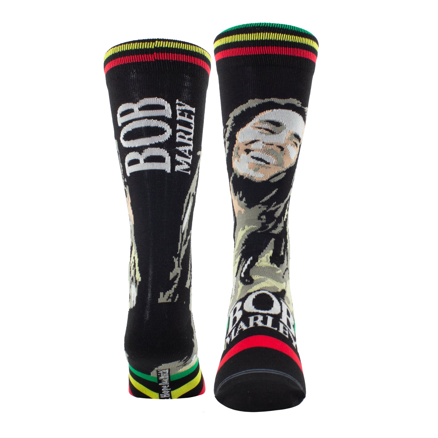 BOB MARLEY SMILE ILLUSTRATION CREW, 1 PAIR