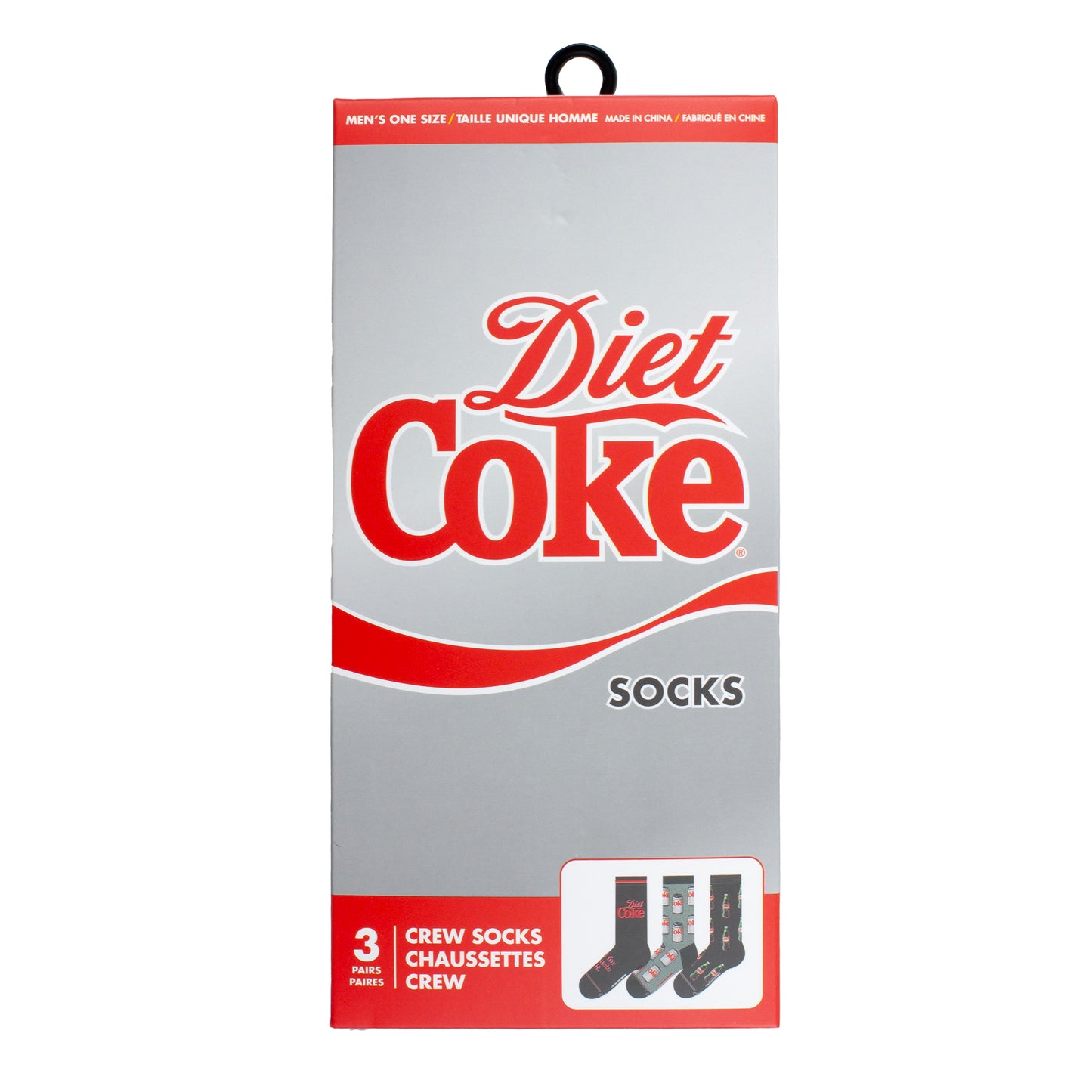 DIET COKE GIFT BOX, 3 PAIR