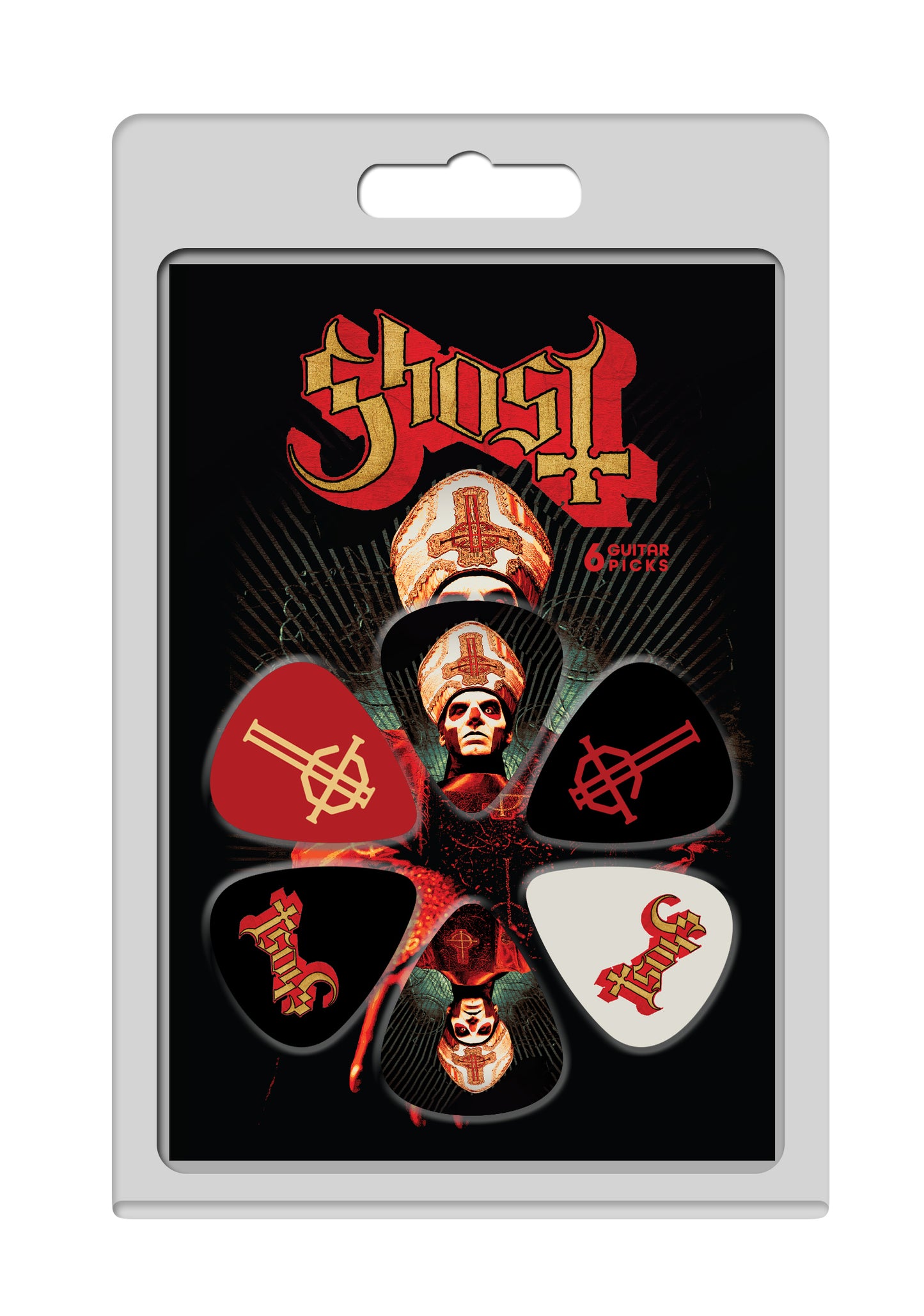 GHOST 6 PACK OFFICIAL LICENSING GUITAR PICKS