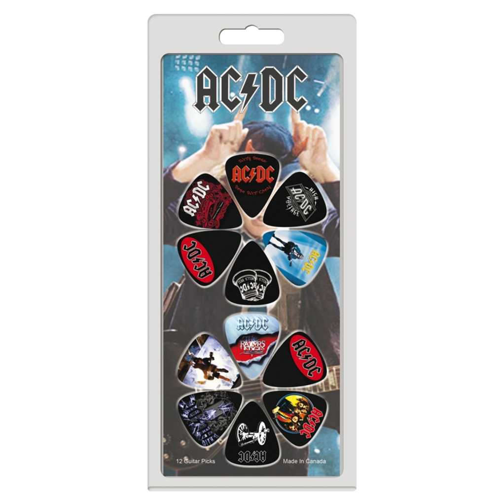 AC/DC 12 PACK OFFICIAL LICENSING GUITAR PICKS
