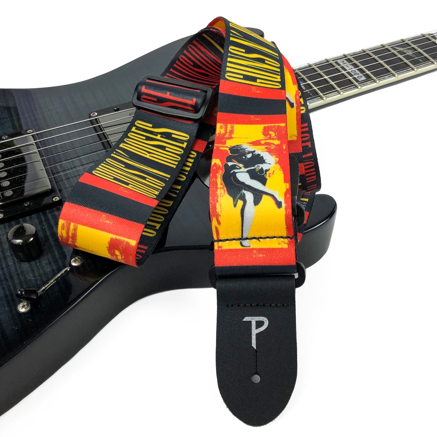 GUNS N ROSES USE YOUR ILLUSION POLYESTER GUITAR STRAP
