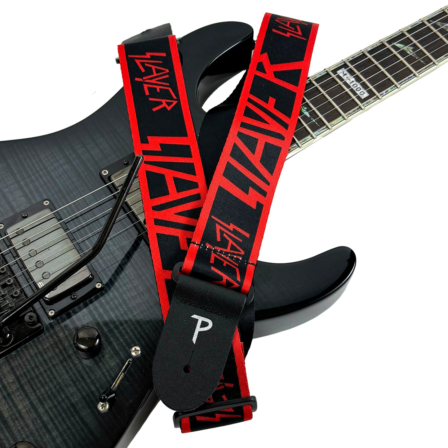SLAYER LOGO POLYESTER GUITAR STRAP
