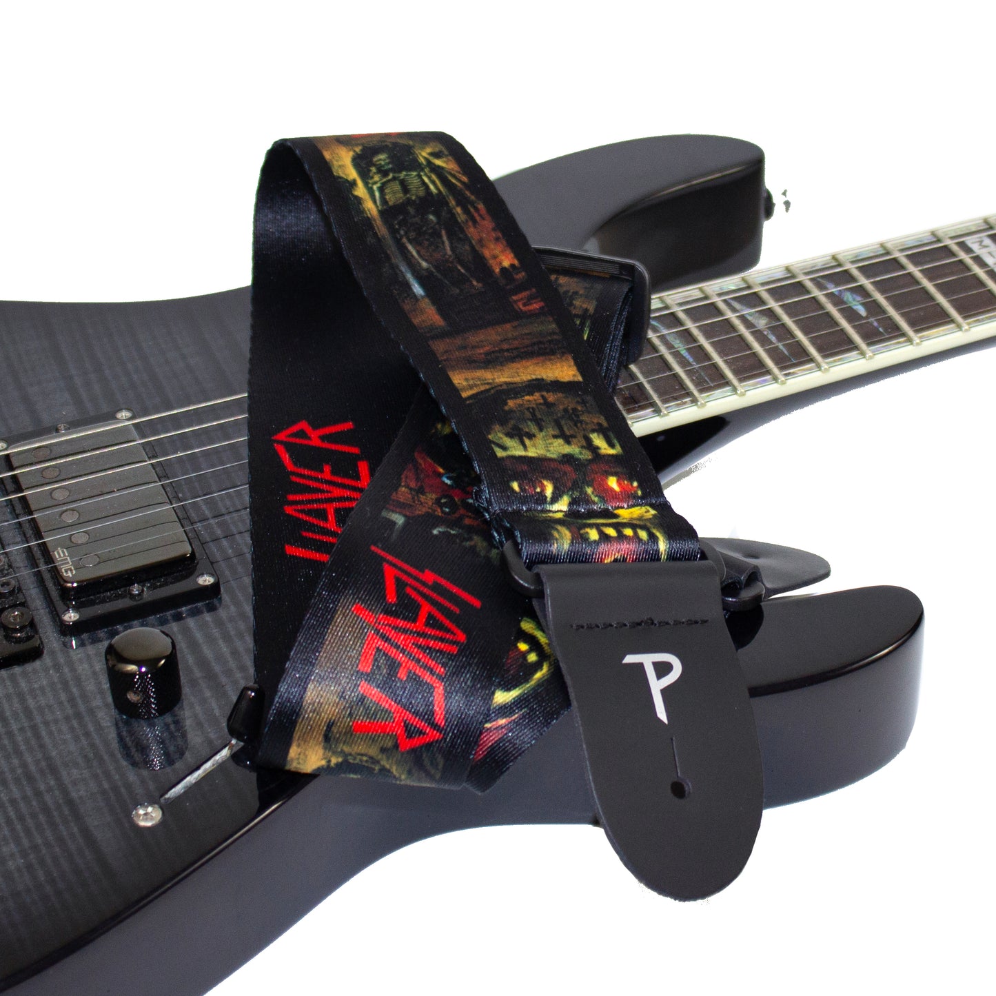 SLAYER SEASONS IN THE ABYSS POLYESTER GUITAR STRAP