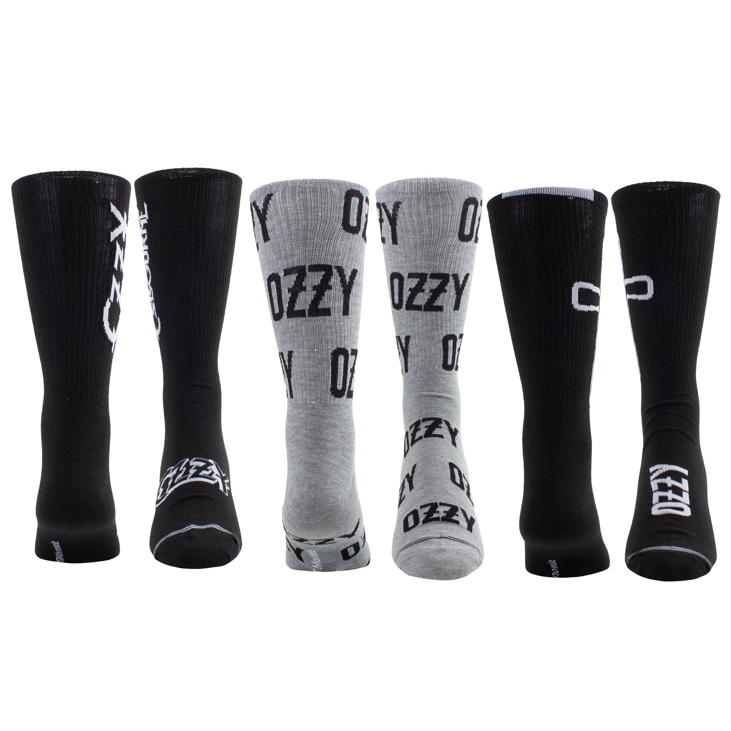 OZZY GUITAR TIN SOCK BOX, 3 PAIR