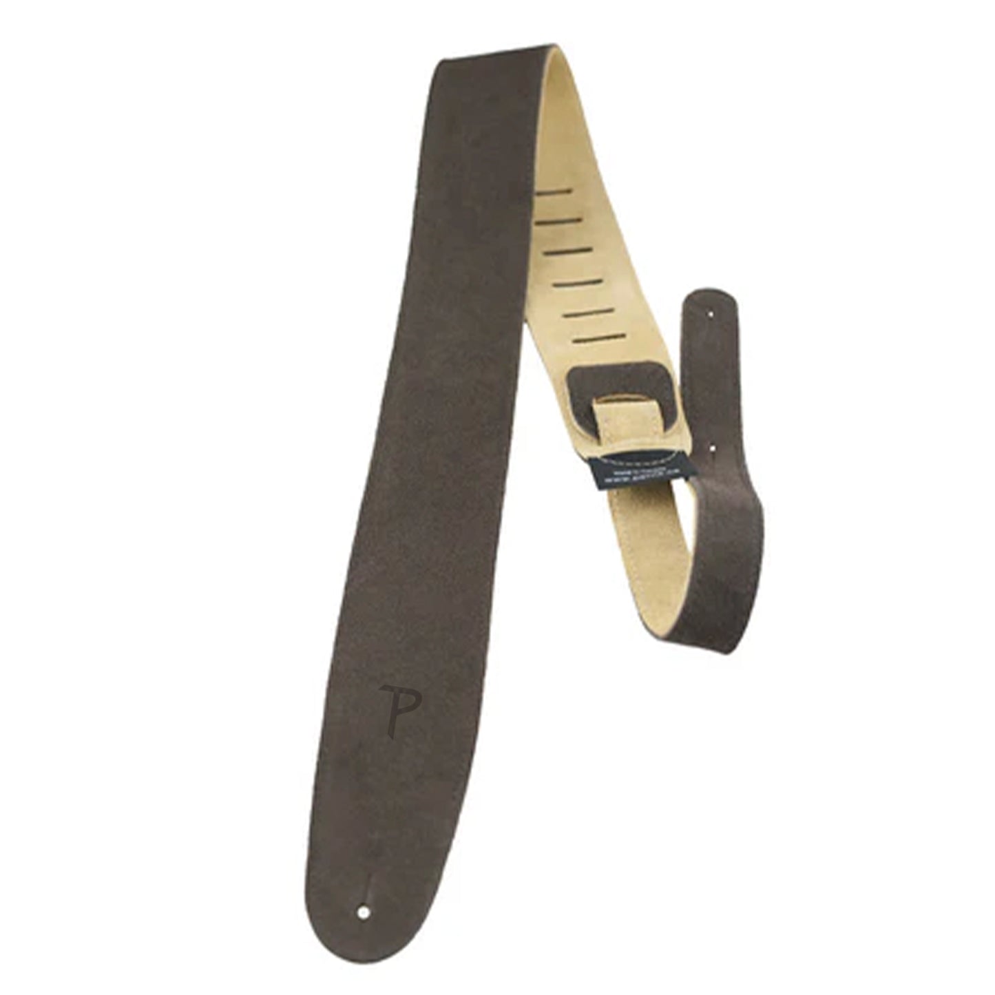 Brown Soft Suede Guitar Strap
