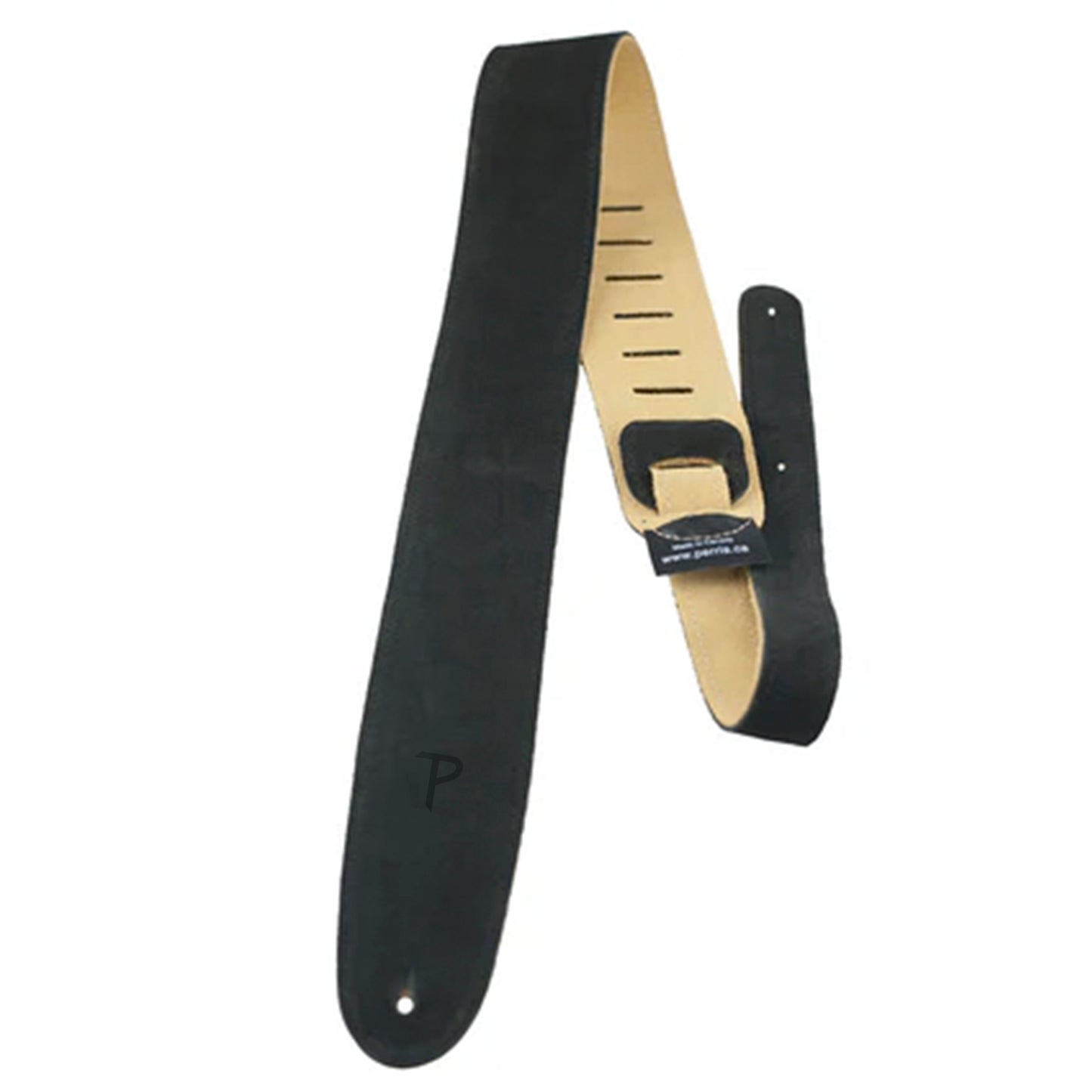 Black Soft Suede Guitar Strap