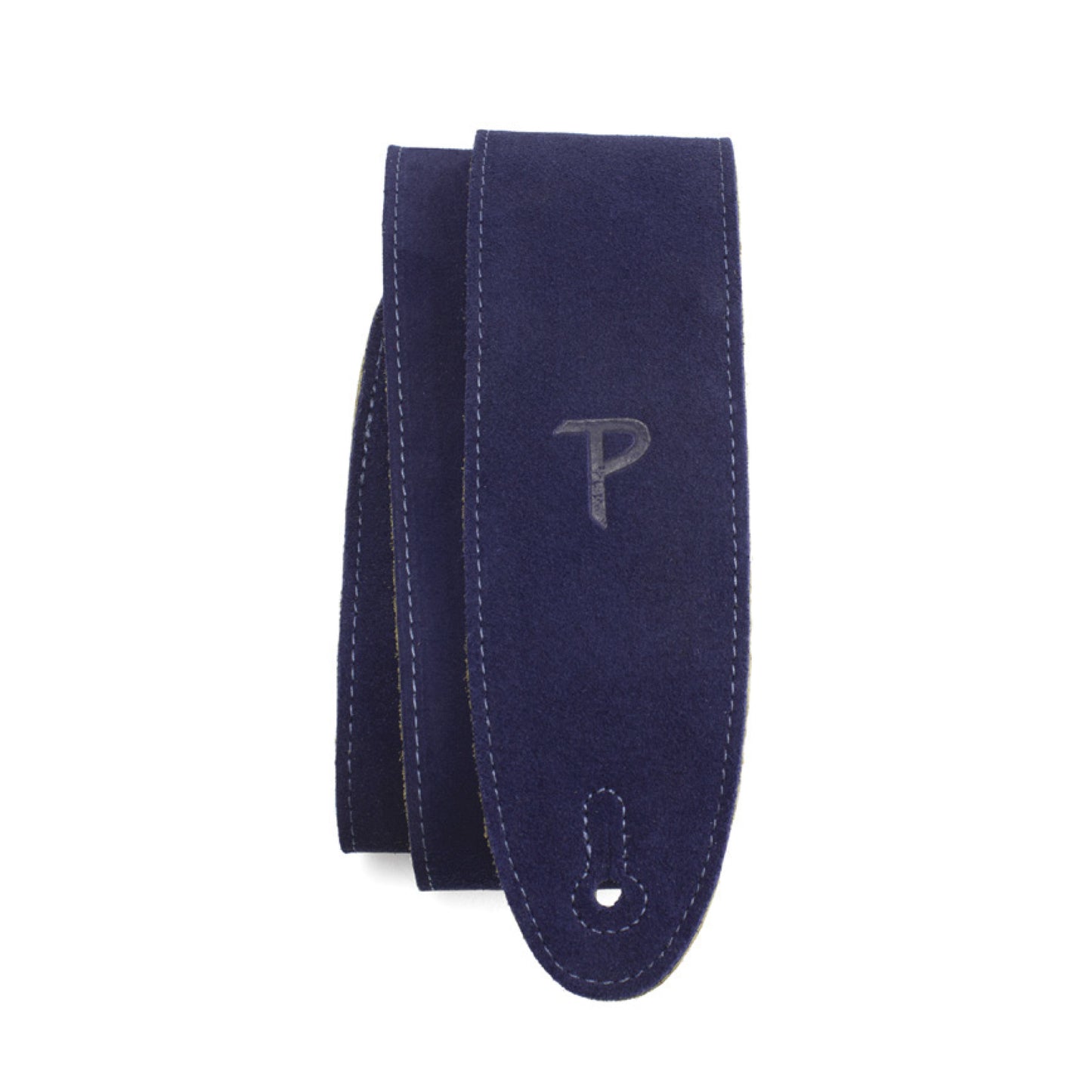 Dark Blue Soft Suede Guitar Strap