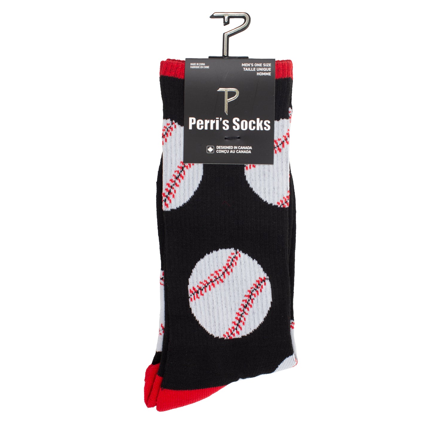 BASEBALL CREW SOCKS, 1 PAIR