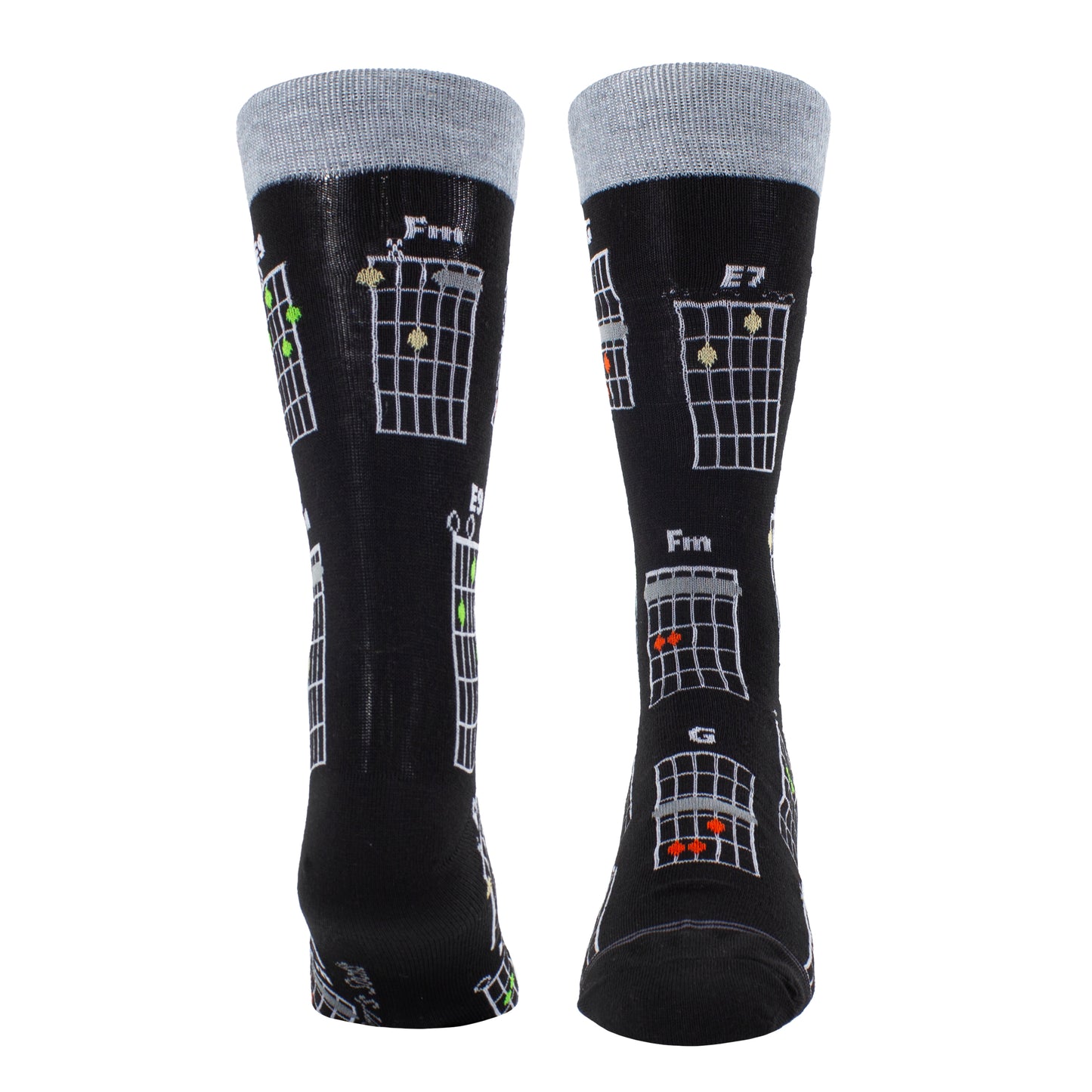 MUSIC CHORDS SOCKS, 1 PAIR
