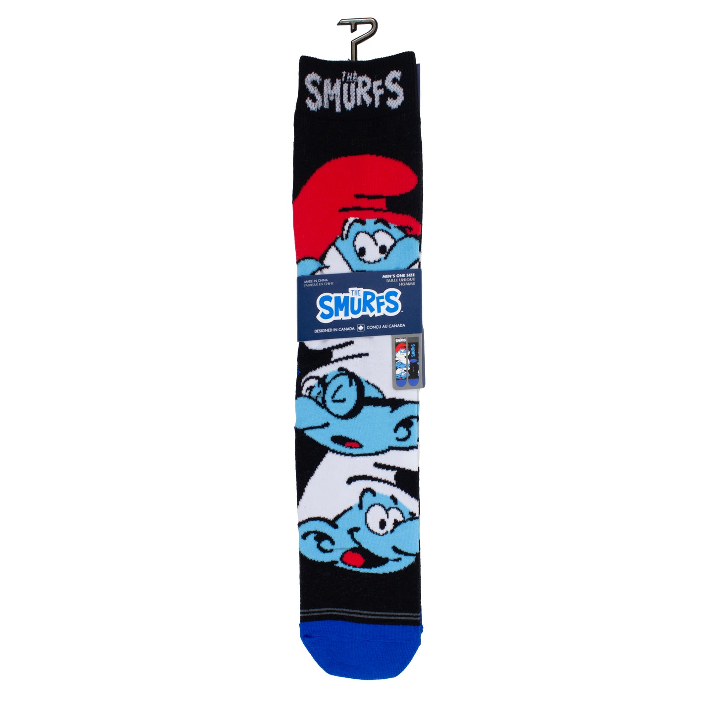 THE SMURFS PILE UP MEN’S CREW, 1 PAIR