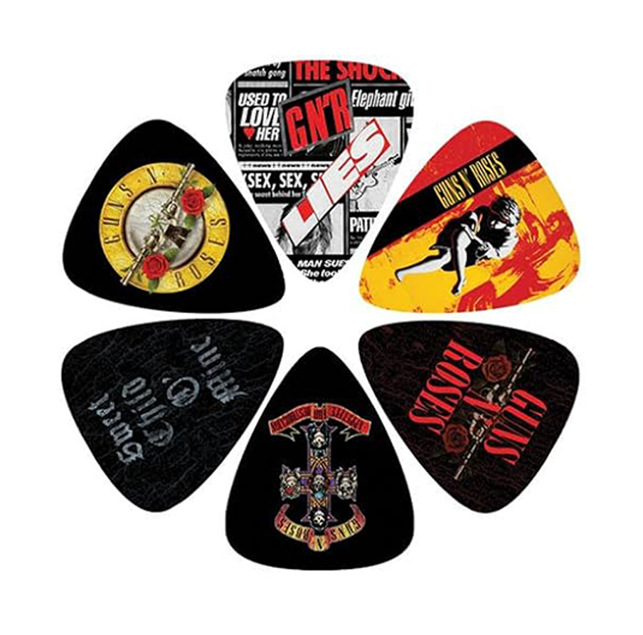 Motion Guitar Picks Motley Crue - Pack Da 6 Plettri Ufficiali - Foto 3