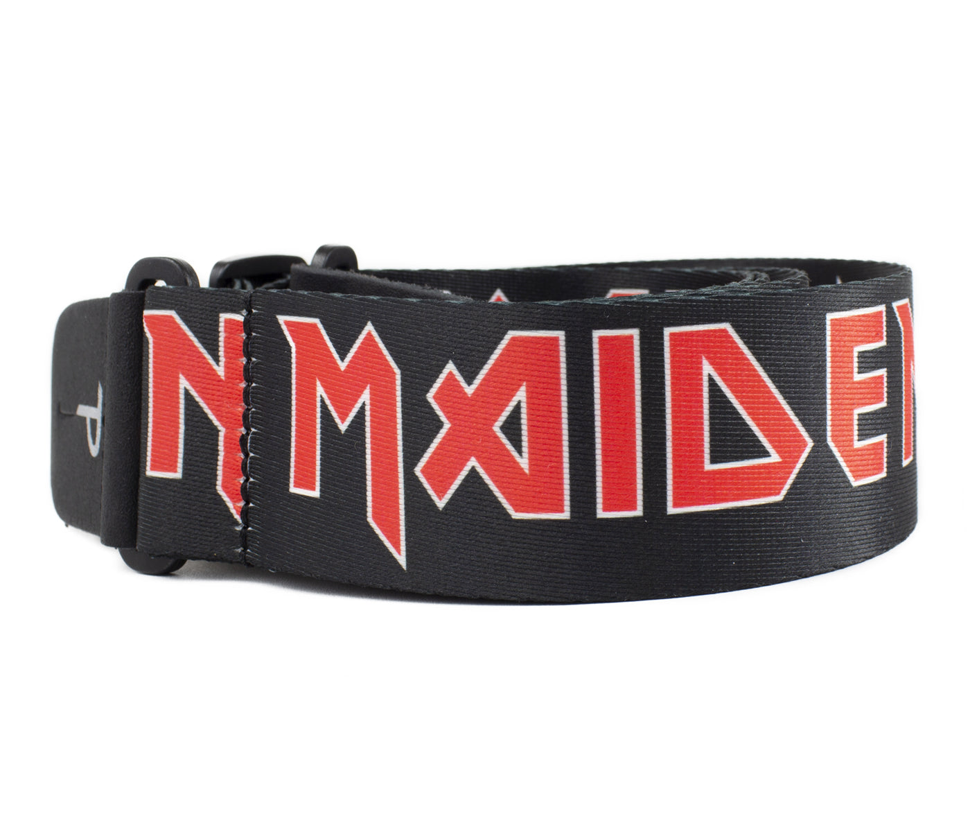 Official Iron Maiden Logo Polyester Guitar Strap.