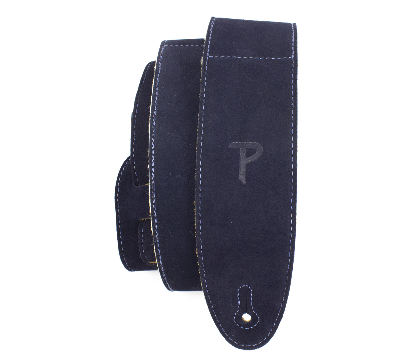 Dark Blue Soft Suede Guitar Strap