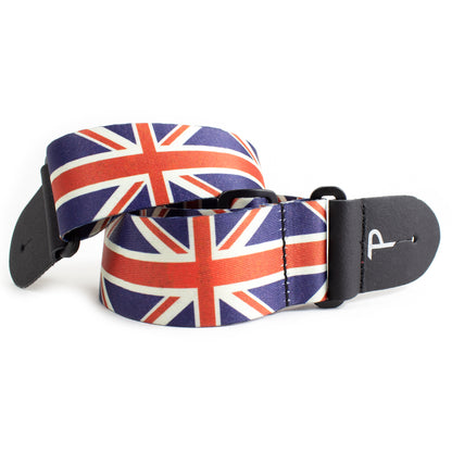 UK FLAG DESIGN POLYESTER GUITAR STRAP