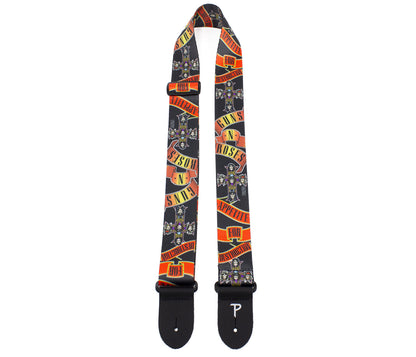 Official Guns N’ Roses Appetite For Destruction Polyester Guitar Strap.