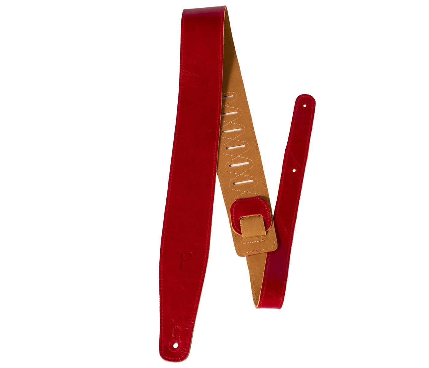 The Africa Collection Red Guitar Strap