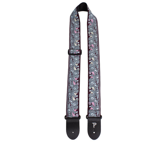 2 Dove Jacquard Guitar Strap with Triglide