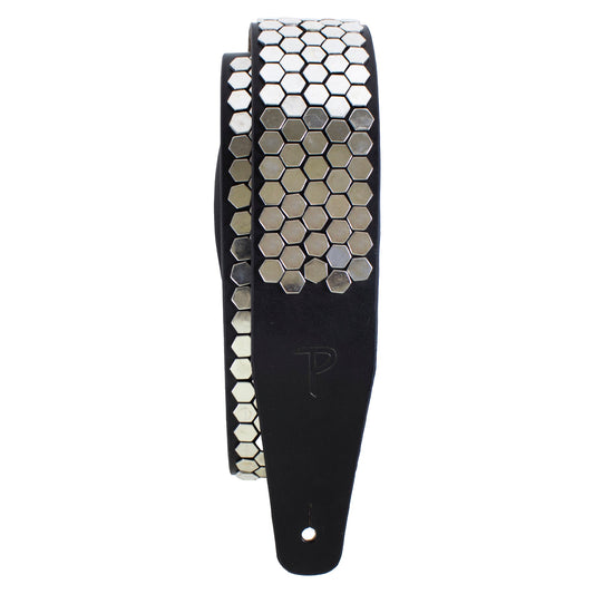 HEAVY METAL STUDDED GUITAR STRAP