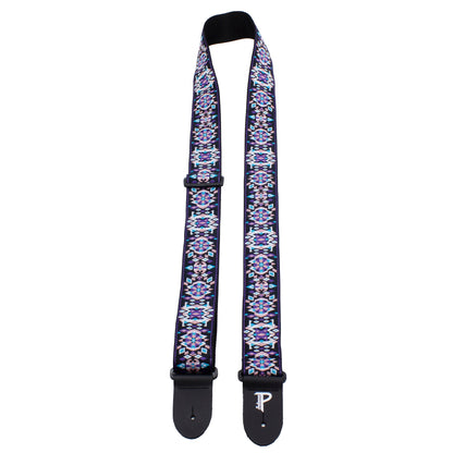 2 HOPE COLLECTION GEOMETRIC JACQUARD GUITAR STRAP