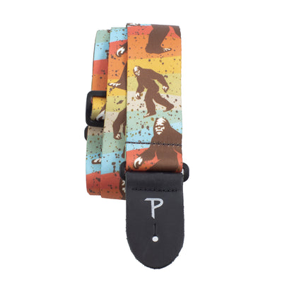 BIG FOOT DESIGN POLYESTER GUITAR STRAP