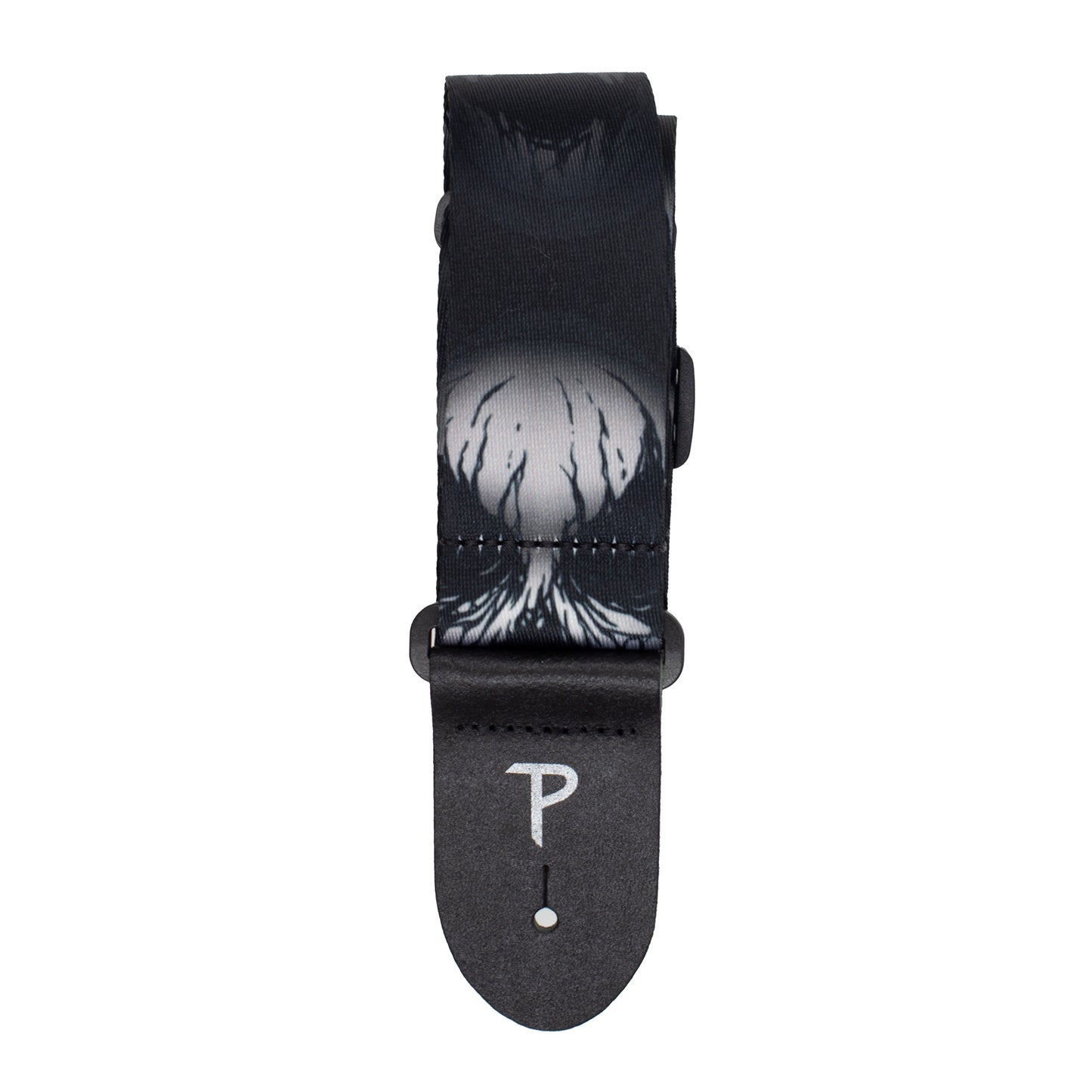 CLOWN DESIGN POLYESTER GUITAR STRAP