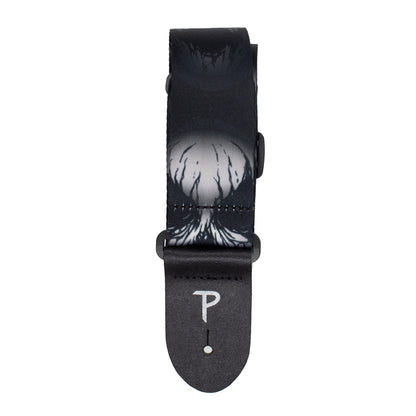 CLOWN DESIGN POLYESTER GUITAR STRAP