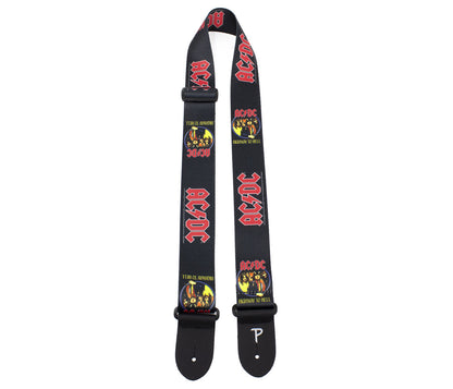 Official Licensing AC/DC Highway To Hell Polyester Guitar Strap