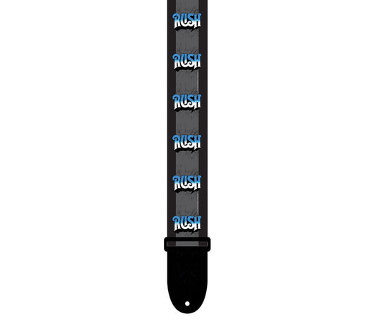 Official Licensing Rush Logo Polyester Guitar Strap