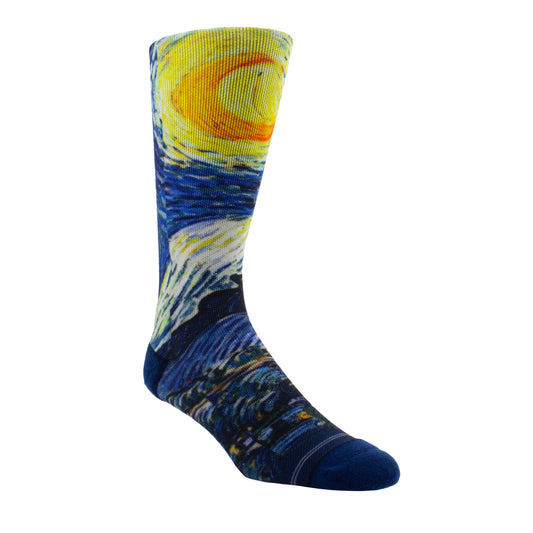 STARRY NIGHT SOCKS, 1 PAIR