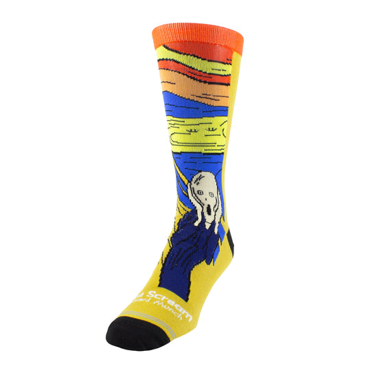 PERRI'S ARTIST SERIES EDVARD MUNCH THE SCREAM CREW, 1 PAIR