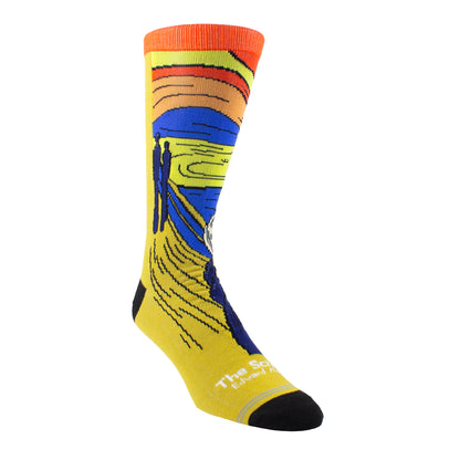PERRI'S ARTIST SERIES EDVARD MUNCH THE SCREAM CREW, 1 PAIR
