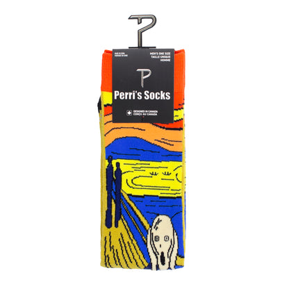PERRI'S ARTIST SERIES EDVARD MUNCH THE SCREAM CREW, 1 PAIR