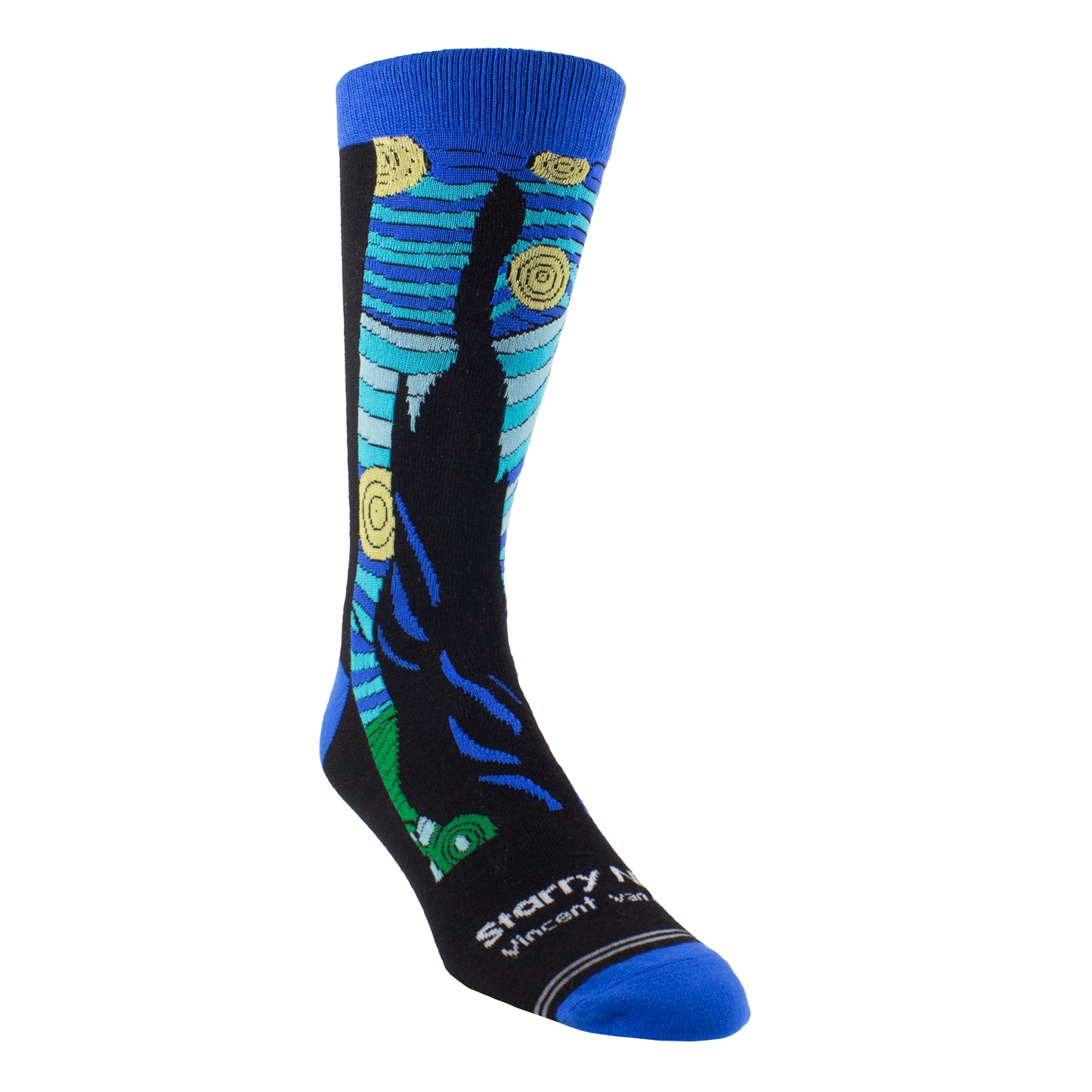 PERRI'S ARTIST SERIES VAN GOGH STARRY NIGHT&nbsp;CREW, 1 PAIR