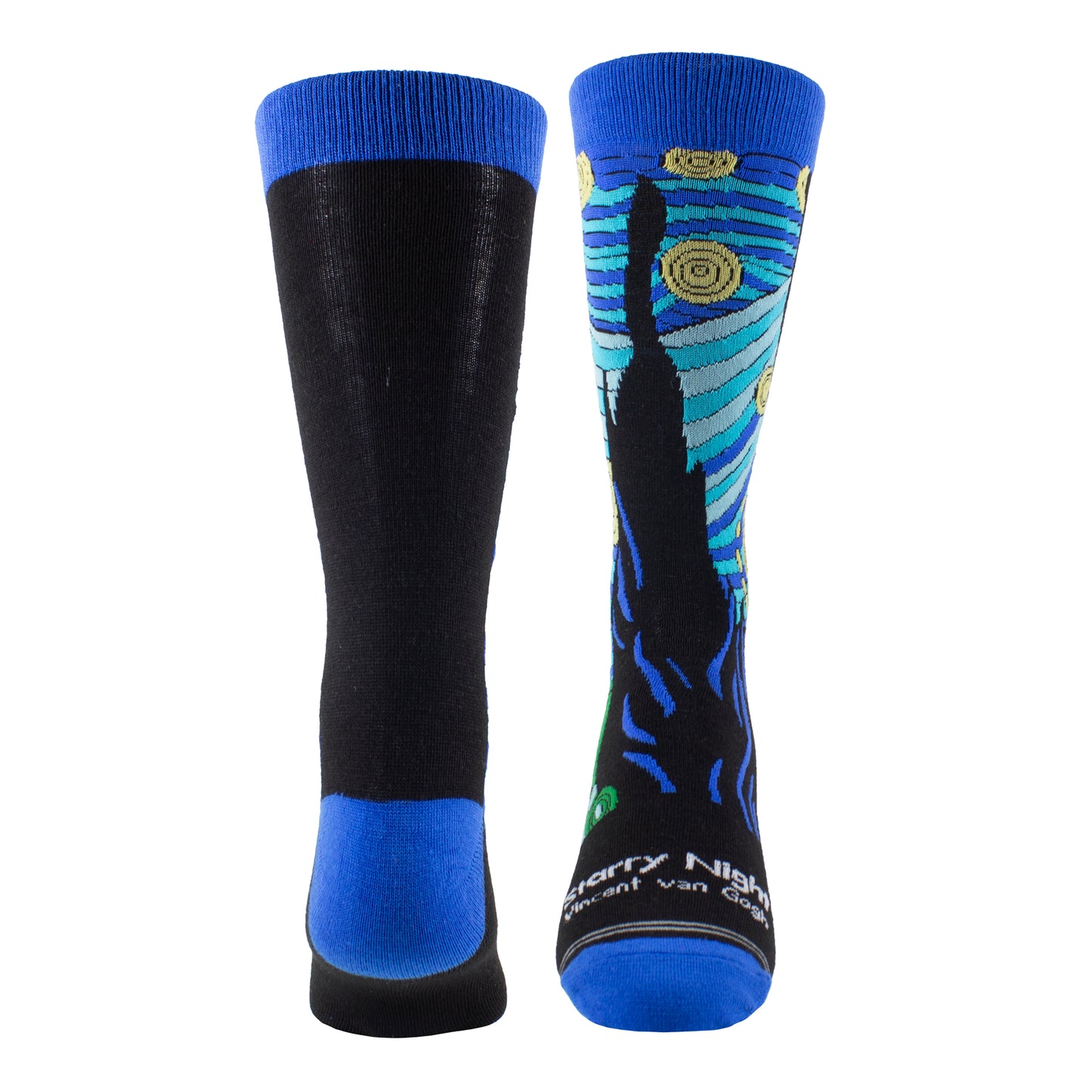 PERRI'S ARTIST SERIES VAN GOGH STARRY NIGHT&nbsp;CREW, 1 PAIR