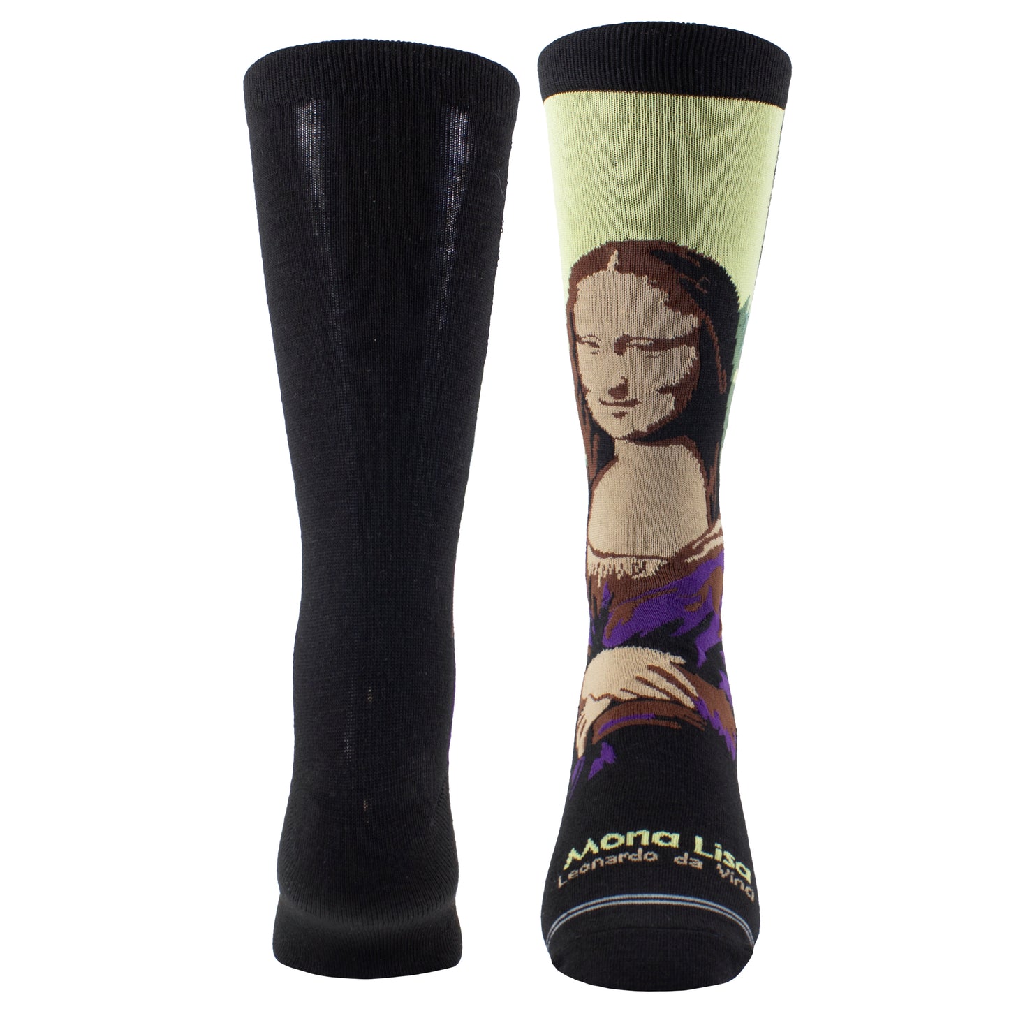 PERRI'S ARTIST SERIES LEONARDO DA VINCI'S MONA LISA&nbsp;CREW, 1 PAIR