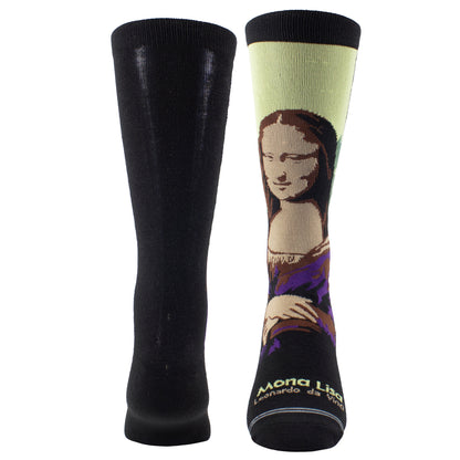 PERRI'S ARTIST SERIES LEONARDO DA VINCI'S MONA LISA&nbsp;CREW, 1 PAIR