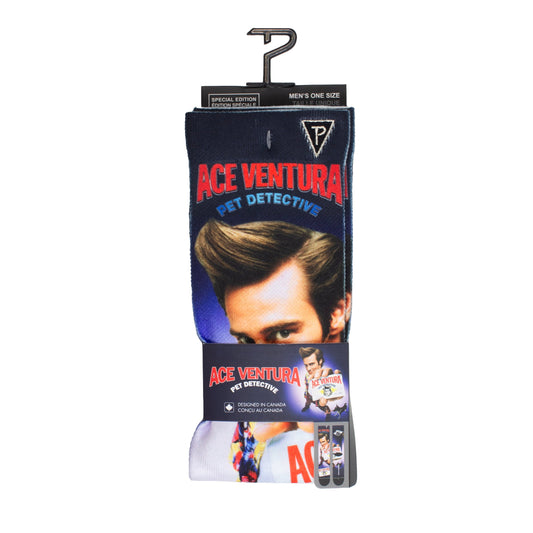 ACE VENTURA PET DETECTIVE SOCKS, 1PAIR