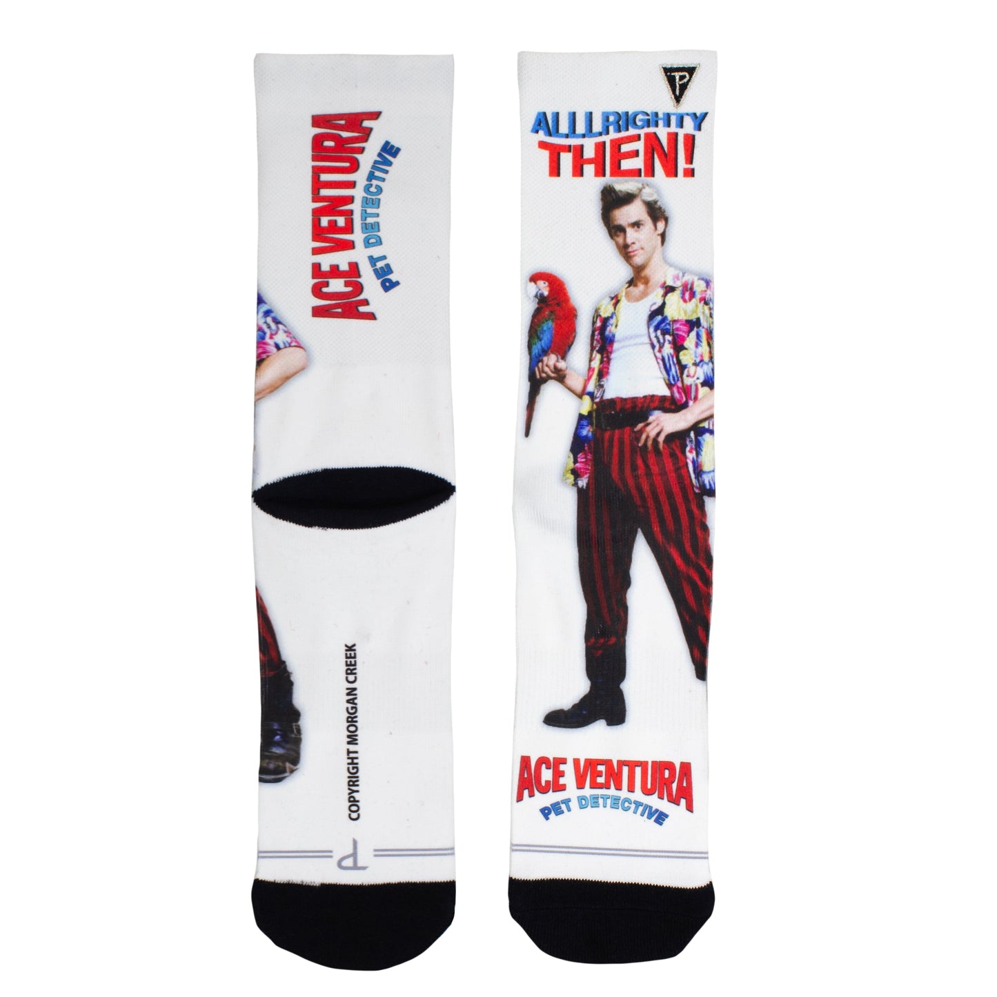 ACE VENTURA ALLLRIGHTY THEN SOCKS, 1PAIR