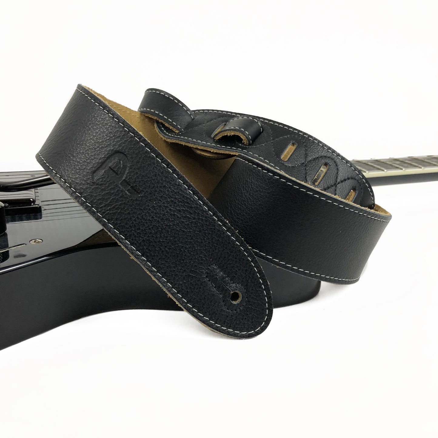 Deluxe Soft Italian Garment Leather Guitar Strap