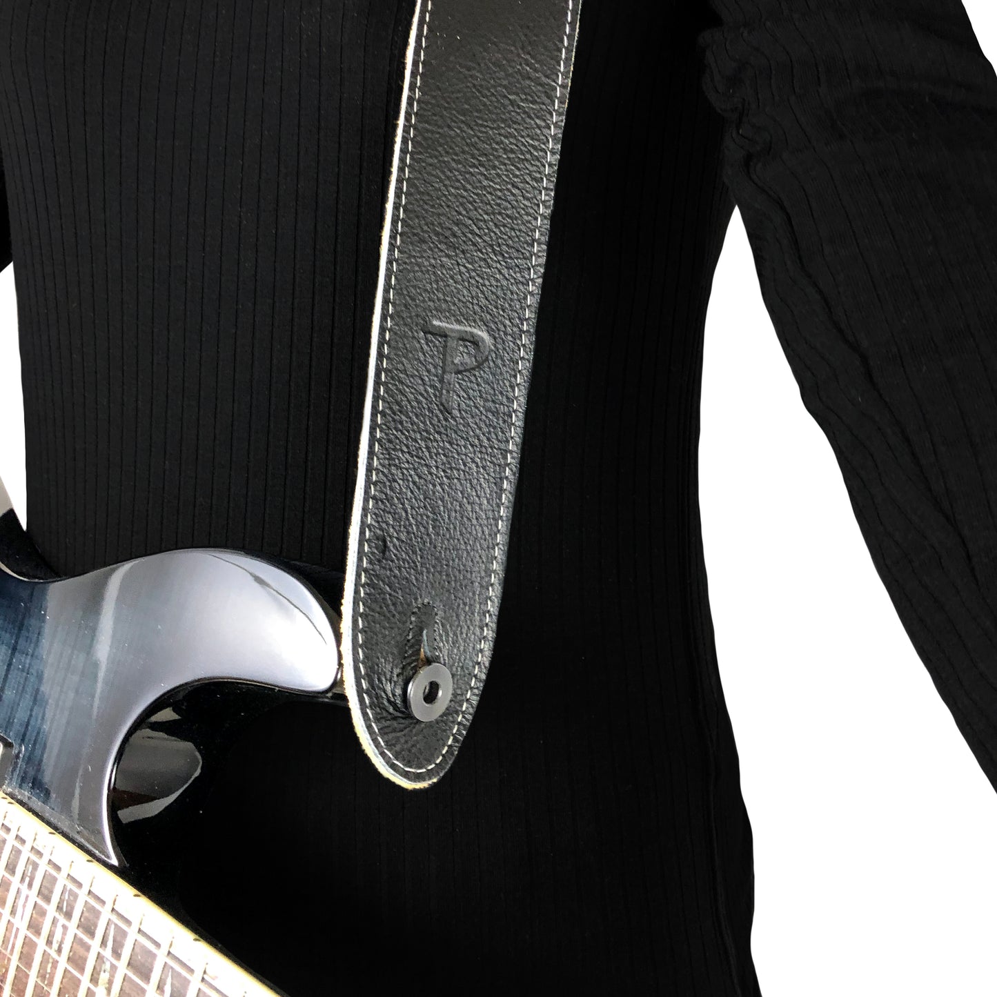 Deluxe Soft Italian Garment Leather Guitar Strap