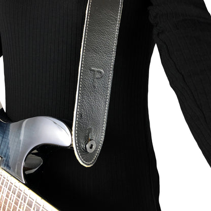Deluxe Soft Italian Garment Leather Guitar Strap