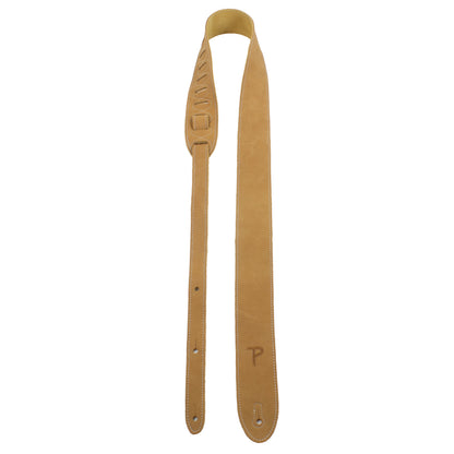 Sandlewood Deluxe Soft Italian Garment Leather Guitar Strap