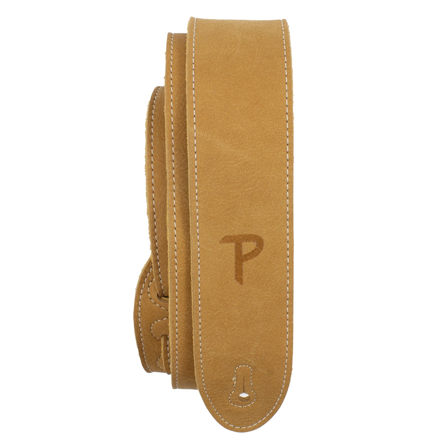 Sandlewood Deluxe Soft Italian Garment Leather Guitar Strap