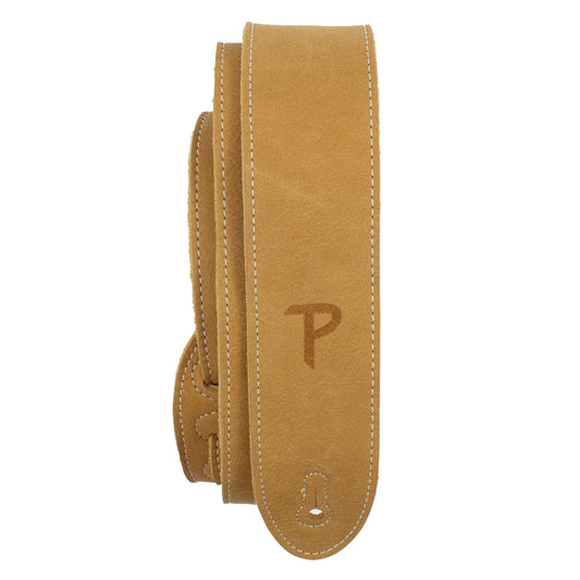 Sandlewood Deluxe Soft Italian Garment Leather Guitar Strap