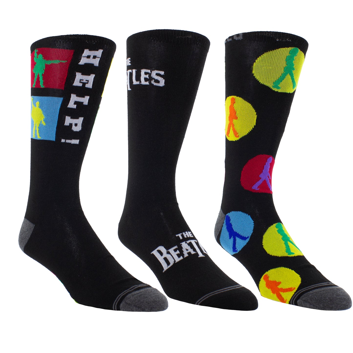 THE BEATLES GUITAR TIN SOCK BOX, 3 PAIR